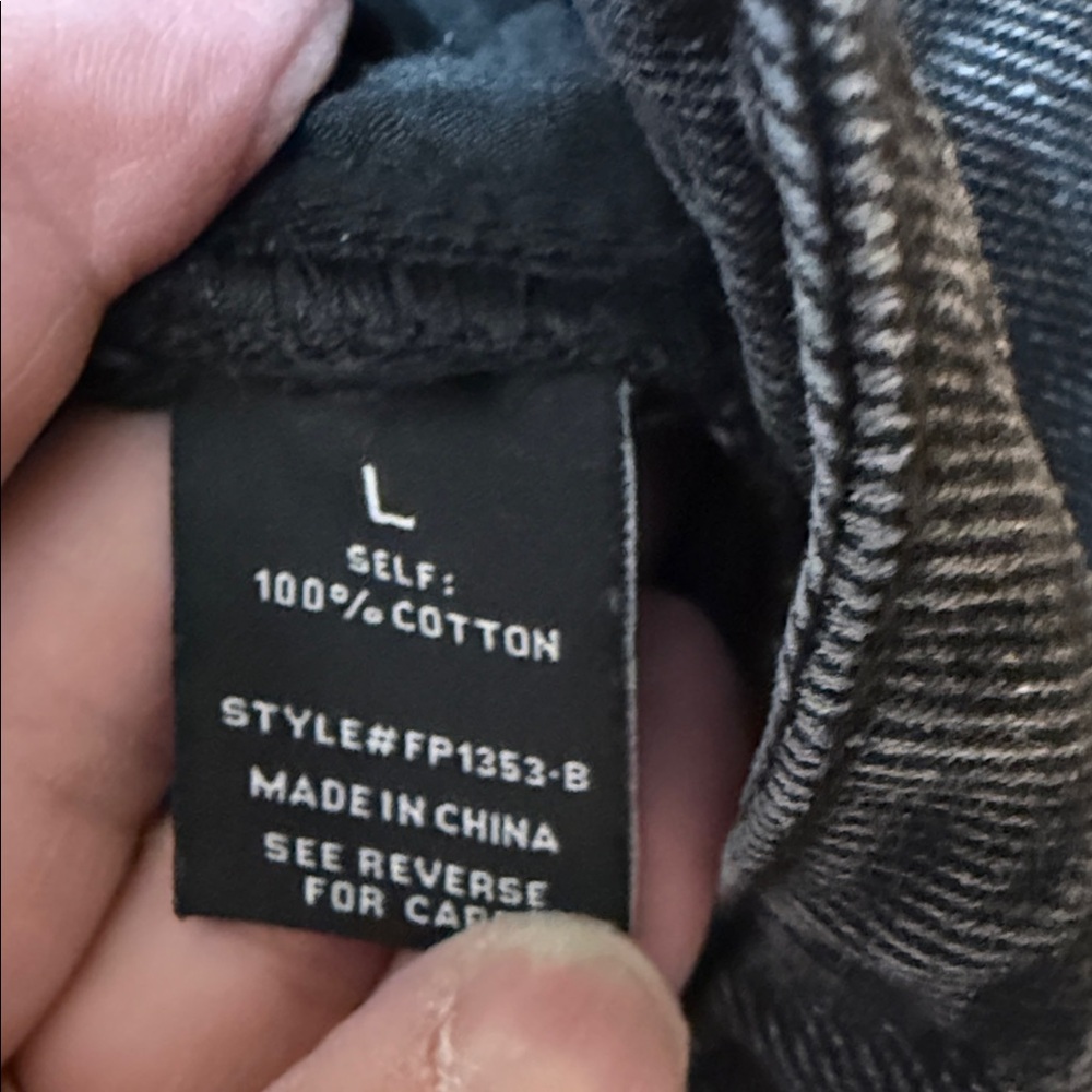 Vestique Charcoal Wide-Leg Jeans - Picture 3 of 8